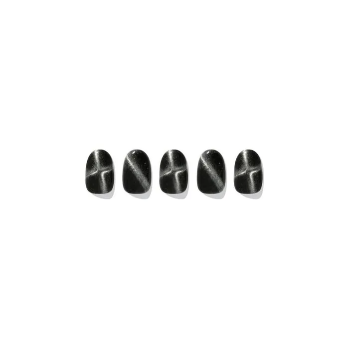 Edge U Cross Black Magnetic Nail Wraps