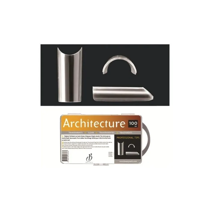 Beautynails Bna Transparent Architecture Tips X100