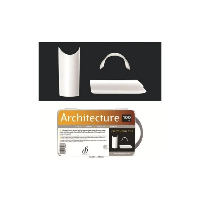 Beautynails Bna White Architecture Tips X100