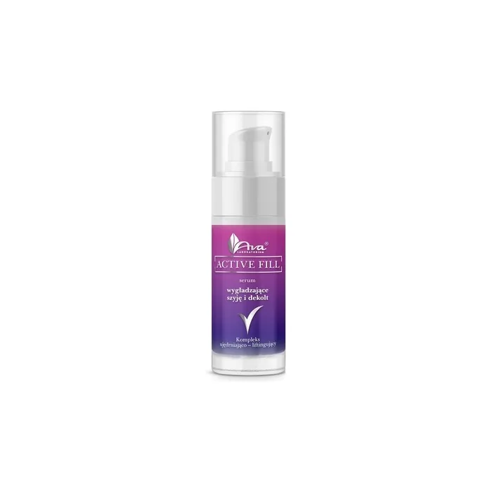 Ava Laboratorium Active Fill Serum Smoothing Neck And Decollete 30ml