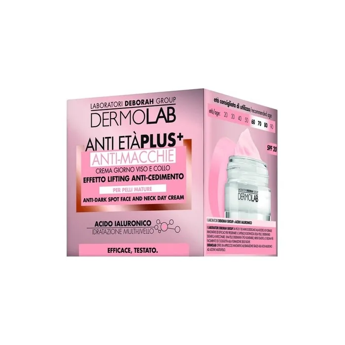 Dermolab Anti-Aging Plus Anti-Spot Cream for Face and Neck with Hyaluronic Acid 50ml