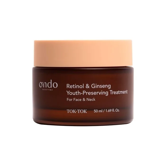 ONDO BEAUTY 36.5 Peptides & Ginseng Neck Treatment TOK-TOK Antiaging Cream 50ml