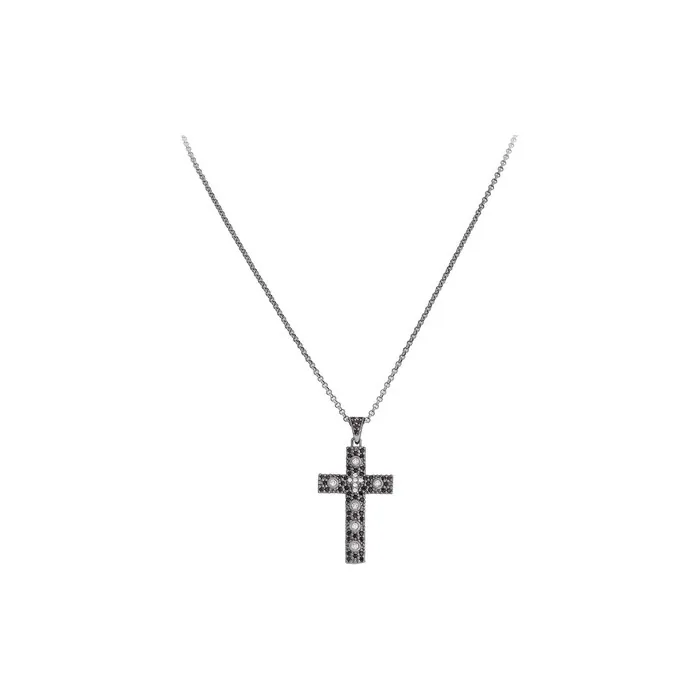 Thierry Mugler Amen Women's Necklace 925 Silver 12 Zirconia One Size 88423682