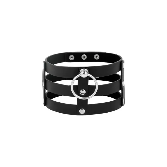 Coquette Chic Desire Vegan Leather Fetish Style Choker