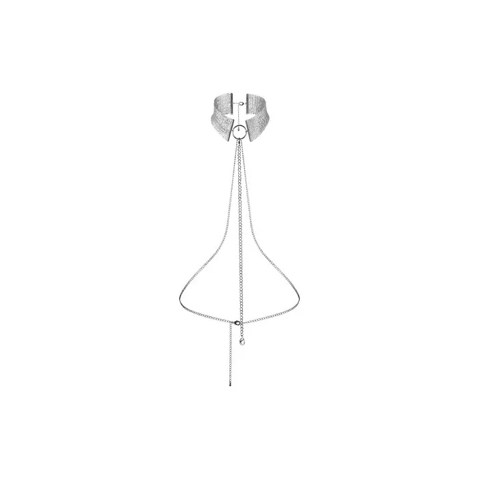 Bijoux Indiscrets Desir Metallic Collar - Halsband Und Kette Als
