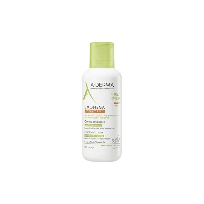 A-Derma Exomega Control Emollient Cream 400ml