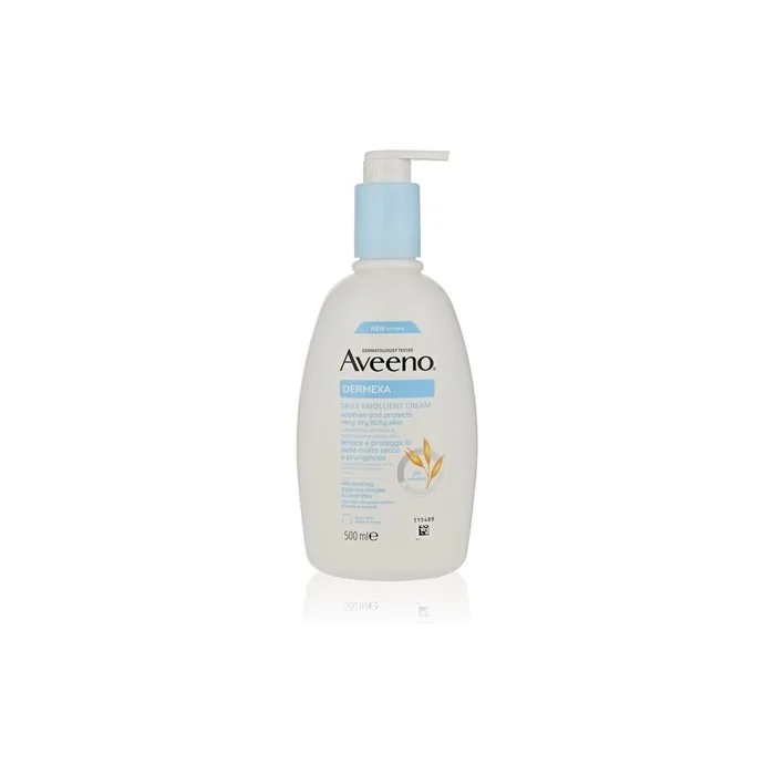 Aveeno Dermexa Daily Emollient Cream 500ml Enriched With Triple Oat Complex And Ceramides