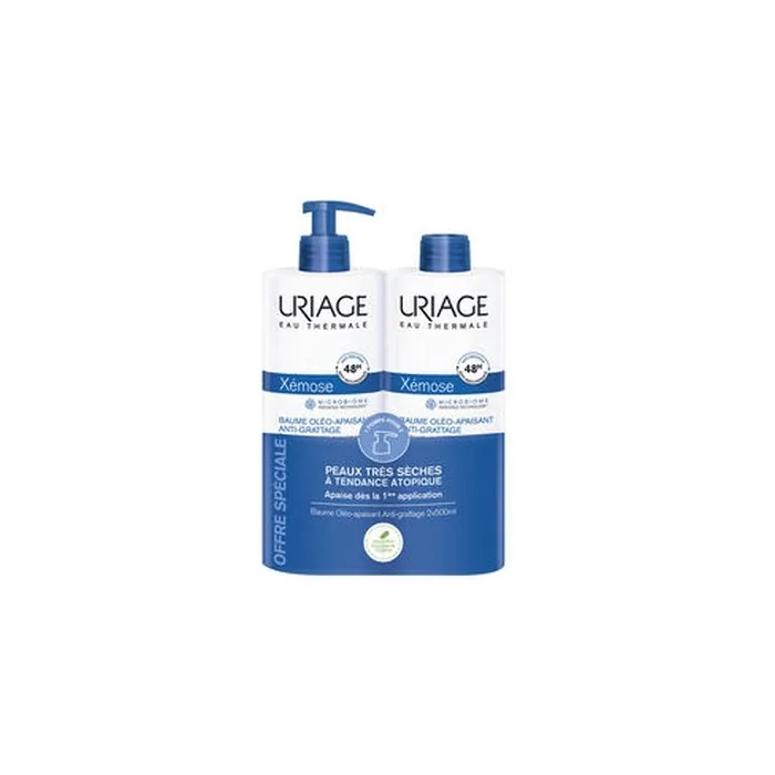 Xemose Anti-Itch Body Cream For Dry Skin With Atopic Eczema Tendency Pack Of 2 X 500 Ml