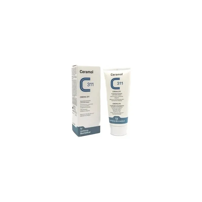 Unifarco Ceramol Cream 311 Treatment For Eczema And Atopic Dermatitis 75 Ml