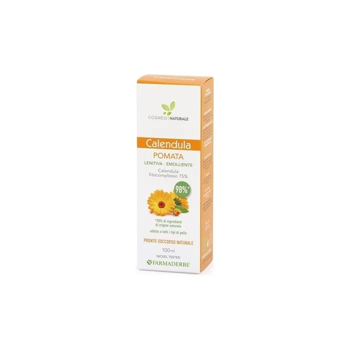Farmaderbe Calendula Ointment Moisturizing and Protective for Skin Irritations 100ml