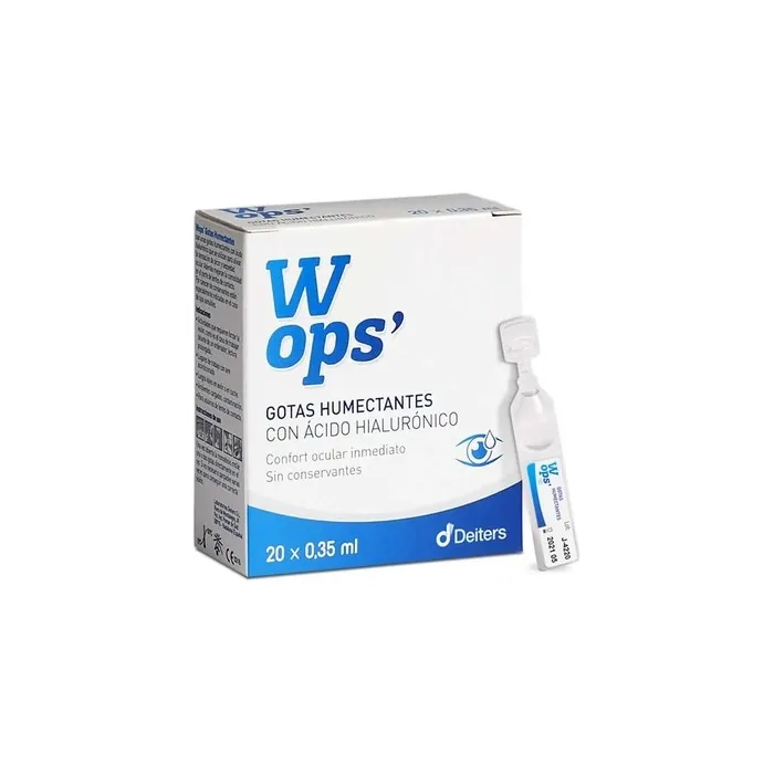 Deiters Deiters Wops Moisturising Drops Single Dose 20 Units