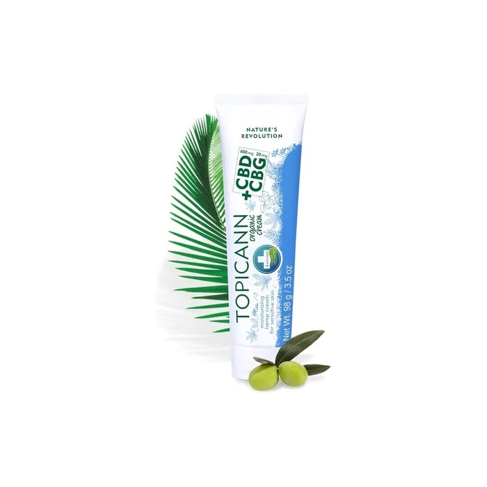 Annabis Topicann Organic Cream With Sea Salt And Zinc For Atopic Skin