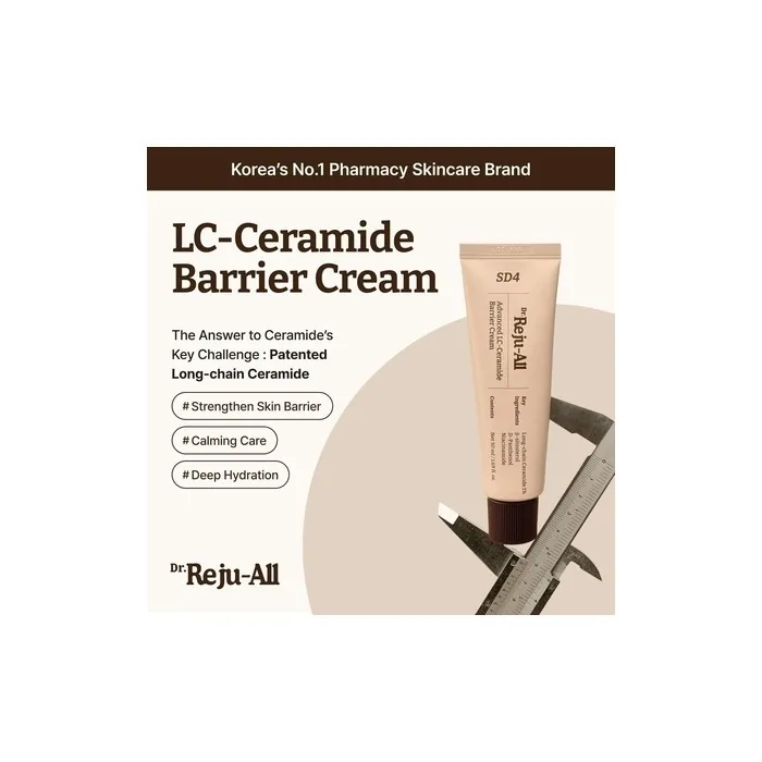 Advanced Lcceramide Barrier Cream Patented Long Chain Ceramide Deep