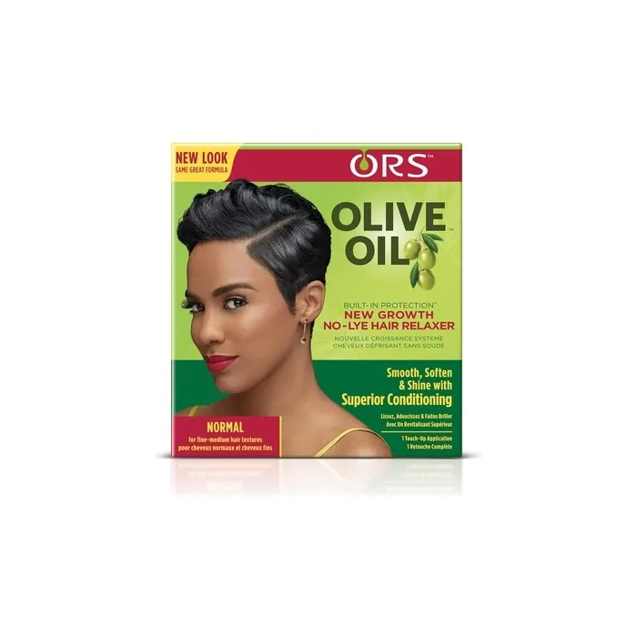 ORS Olive Oil Built-In Protection New Growth No-Lye Hair Relaxer System - Normal Strength