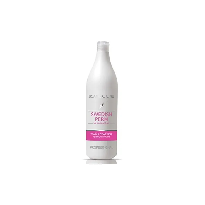 Scandic Line Swedish Perm Permanent Wave Liquid for Normal Hair 1 Liter