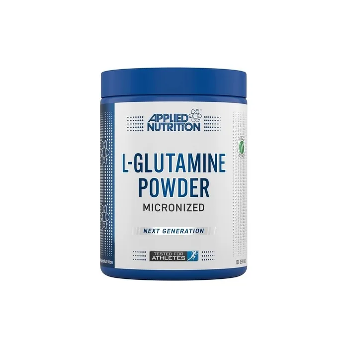 Applied Nutrition L Glutamine Powder Amino Acid Muscle Strength & Recovery Boosts Immune System Unflavoured 500g - 100 Servings