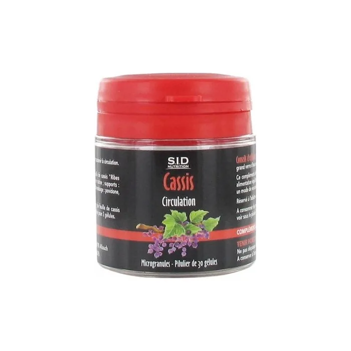 Sid Nutrition Circulation Black Currant Dietary Supplement 30 Capsules
