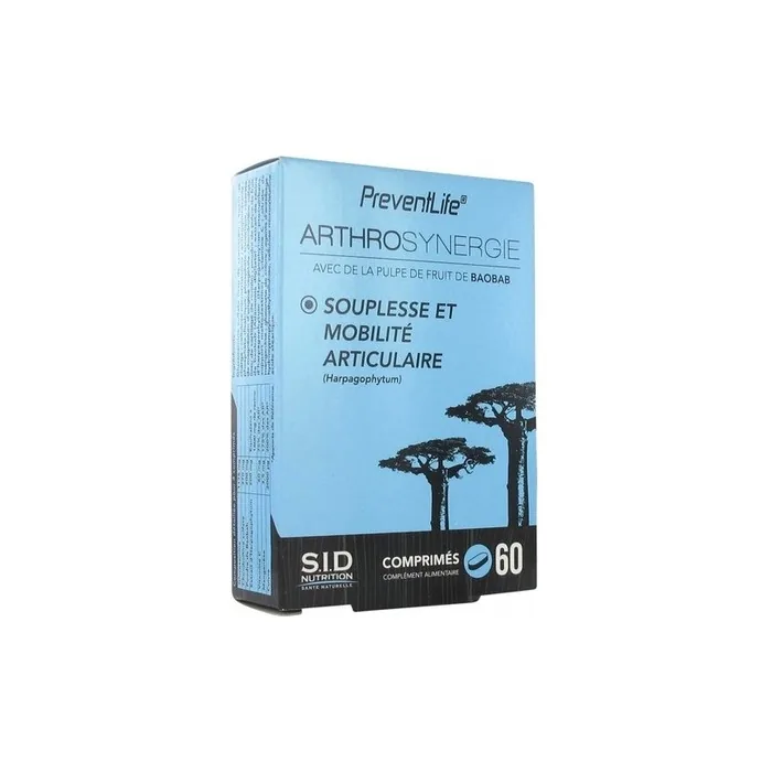 Sid Nutrition Preventlife Arthrosynergy Dietary Supplement 60 Tablets