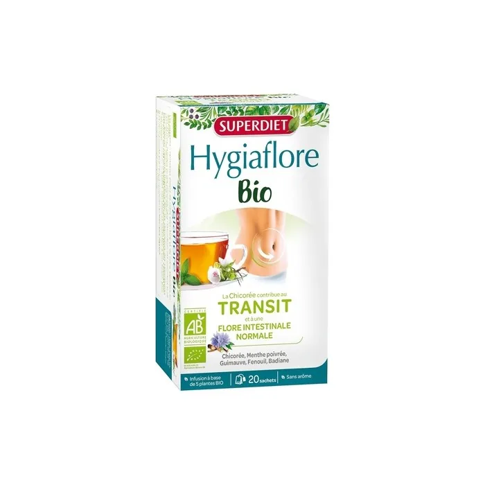 Super Diet Hygiaflore Organic Bag 20 Pieces