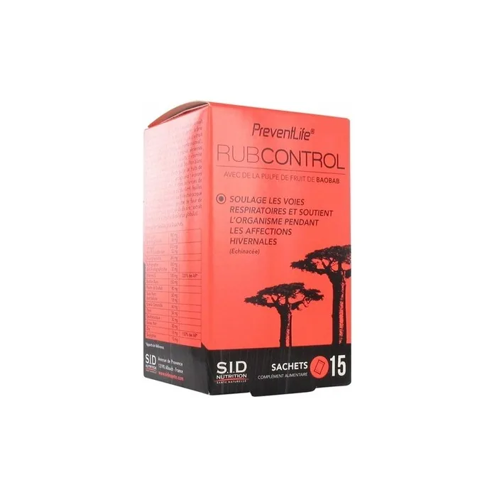 Sid Nutrition Preventlife Rubcontrol Dietary Supplement 15 Sachets