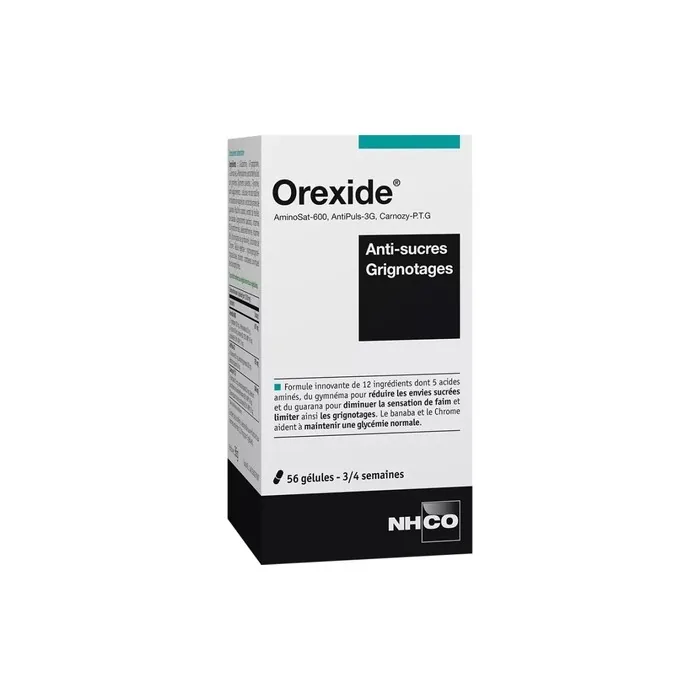 Nhco Nutrition Orexide Antisugar Snacks 56 Capsules