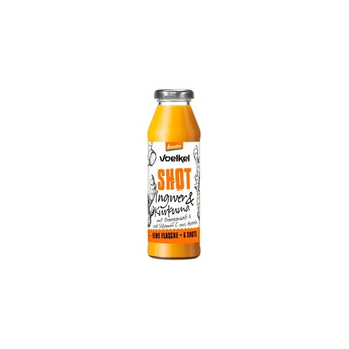 Voelkel Ginger And Turmeric Shot Organic 280ml