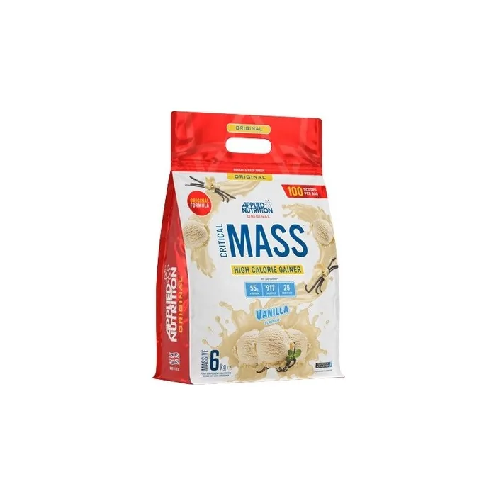 Applied Nutrition Critical Mass Original Vanilla Weight Gainer 6000g