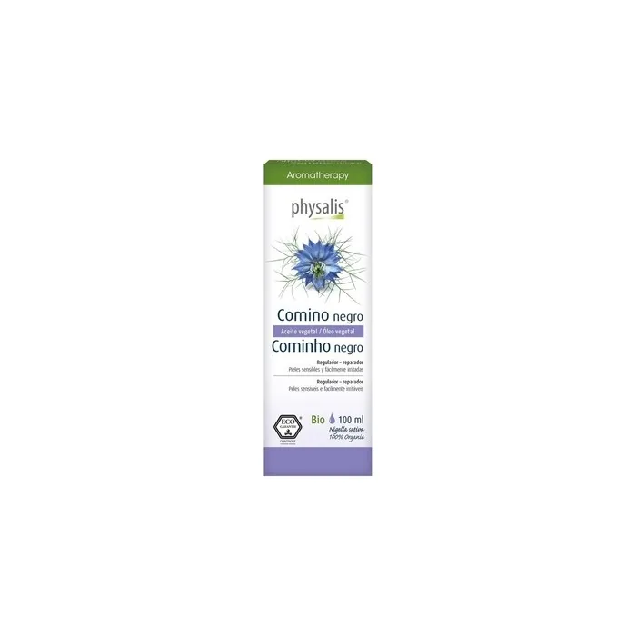 Physalis Organic Black Cumin Seed Vegetable Oil 100ml