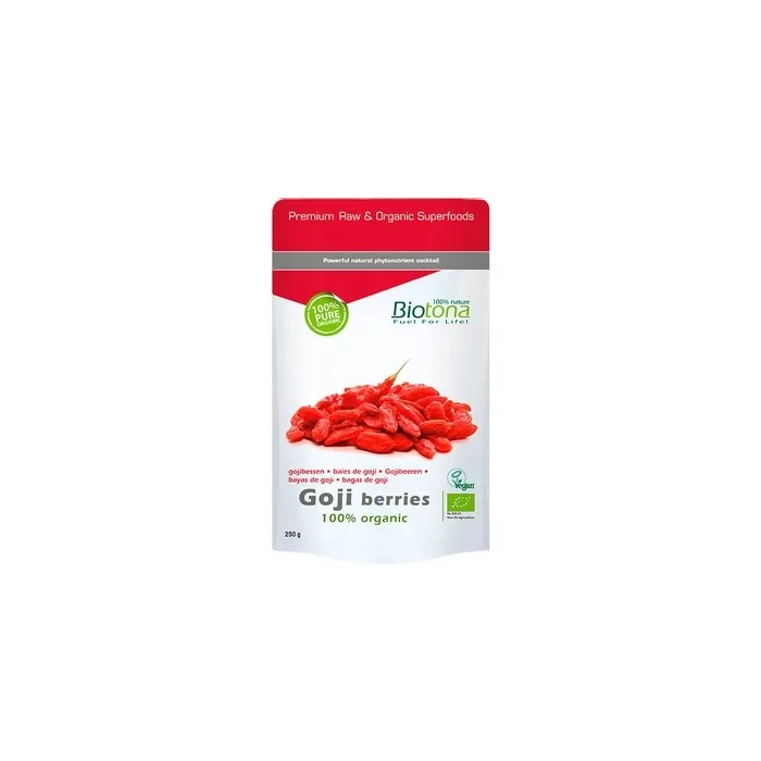 Biotona Goji Berries Organic Superfoods 250g