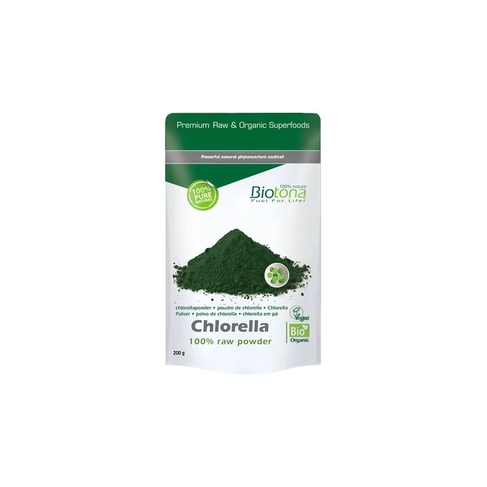 Biotona Chlorella Powder Organic 200g Superfood