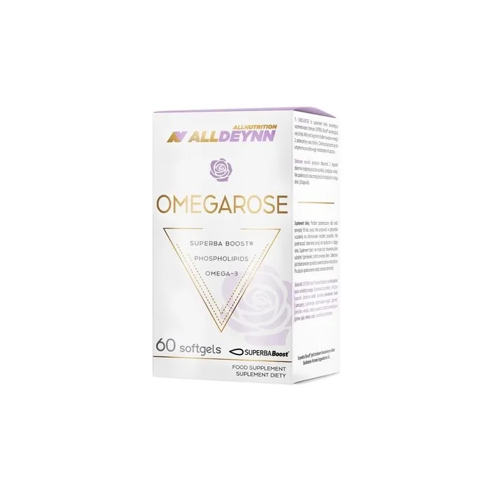 Allnutrition AllDeynn Omegarose Omega-3 Supplement 60 Softgels