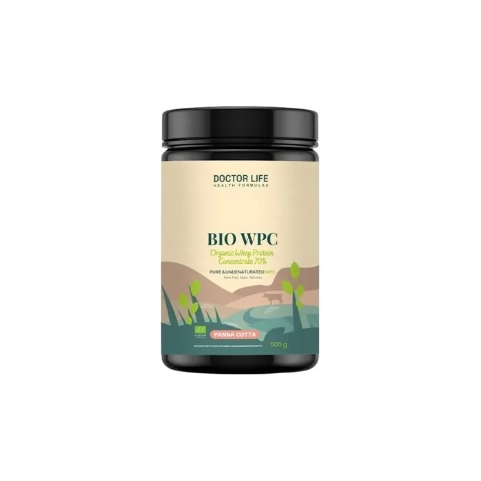Doctor Life Bio Wpc Organic Whey Protein Panna Cotta 500g