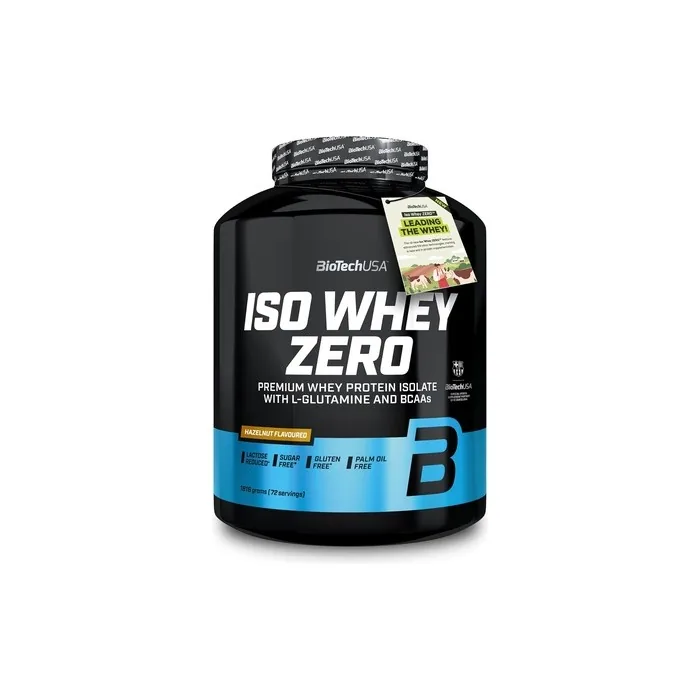 Biotechusa Iso Whey Zero Premium Whey Protein Isolate Grassfed Enzyme