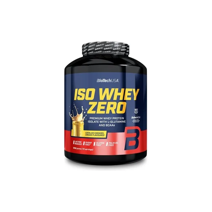 Biotechusa Iso Whey Zero Premium Whey Protein Isolate Grassfed Enzyme