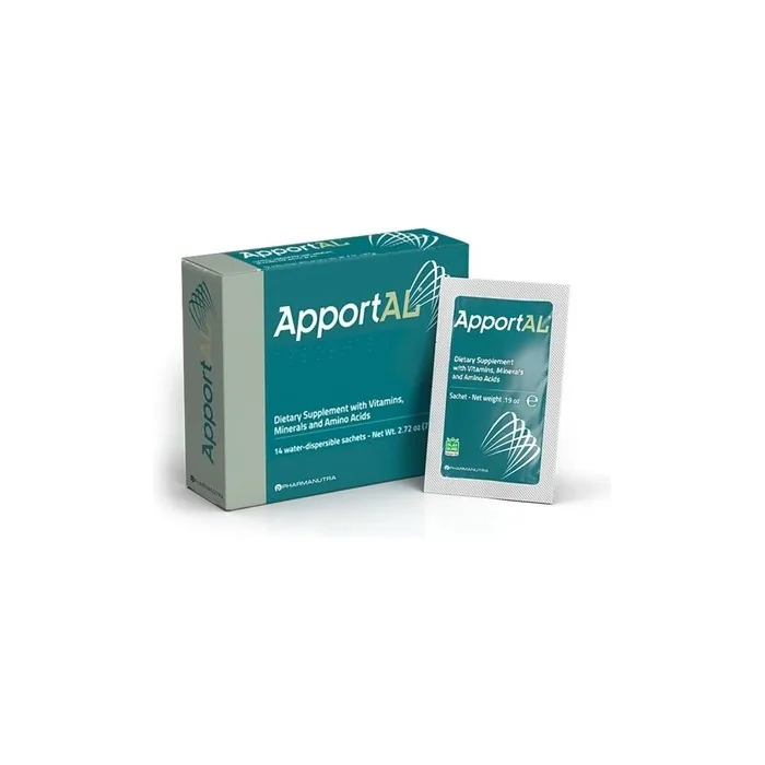 PHARMANUTRA ApportAL Nutritional Supplement 14 Sachets 0.19oz Each