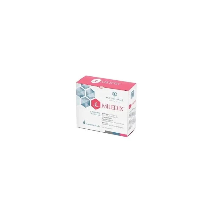 Kolinpharma Miledix Dietary Supplement For Menstrual Cycle Disorders 14 Sachets