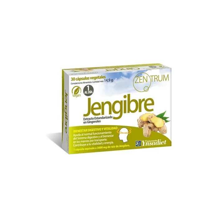 Ynsadiet Zentrum Ginger 30 Capsules