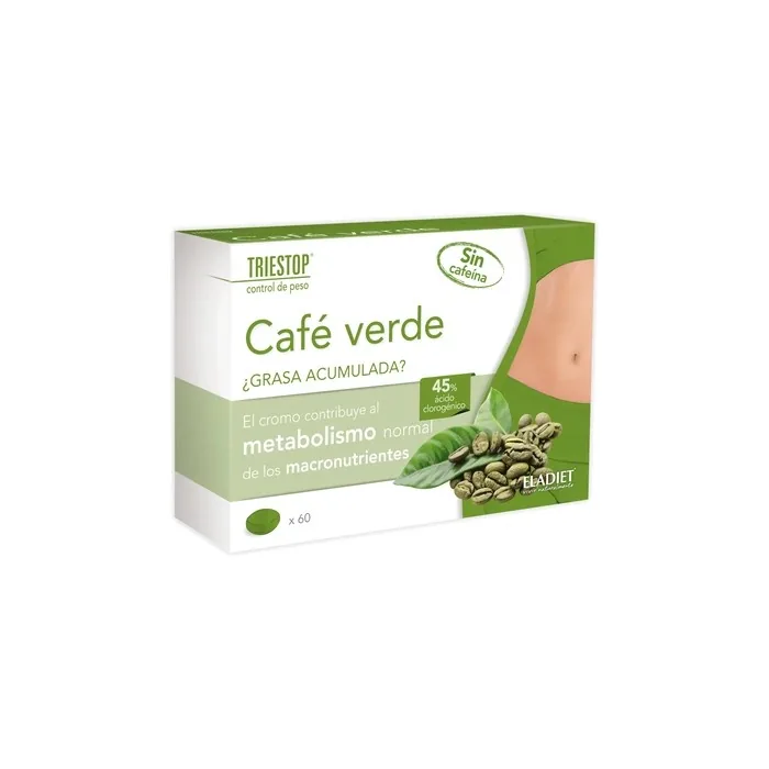 Eladiet Eladiet Triestop Green Coffee Caffeine Free 60 Tablets