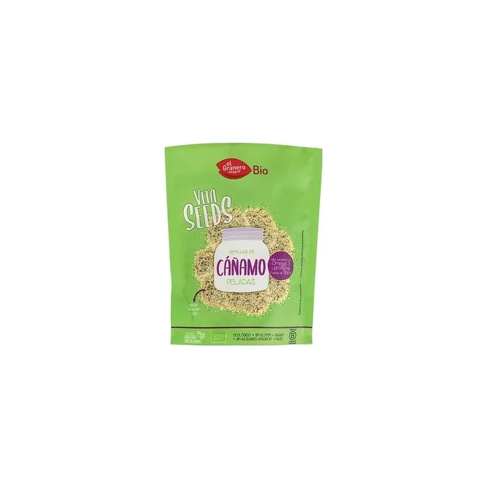 Granero Granero Vitaseeds Shelled Hemp Seeds Organic 200g