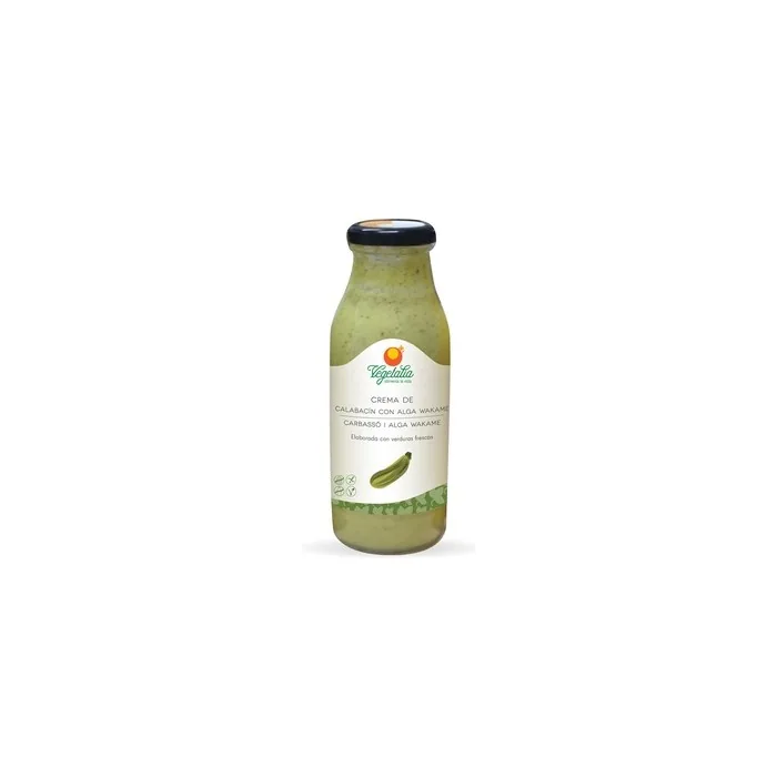 Vegetalia Organic Zucchini Cream With Wakame Seaweed 500 Ml