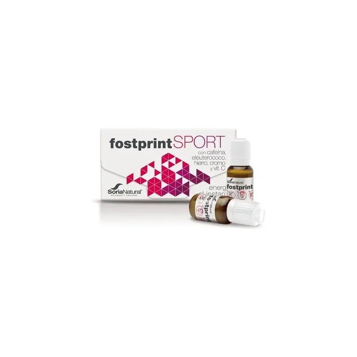 Soria Natural Fostprint Sport 20 Vials Of 15ml