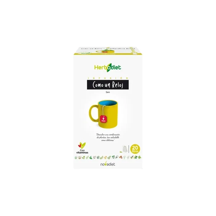 Novadiet Novadiet Herbodiet Como Un Reloj 20 Capsules