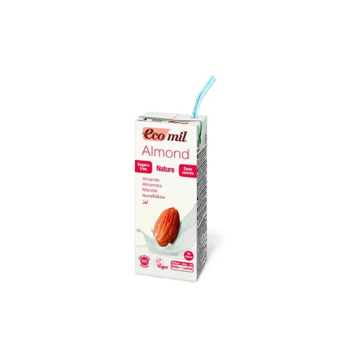 Nutriops Nutriops Ecomil Almond Nature Organic 200ml
