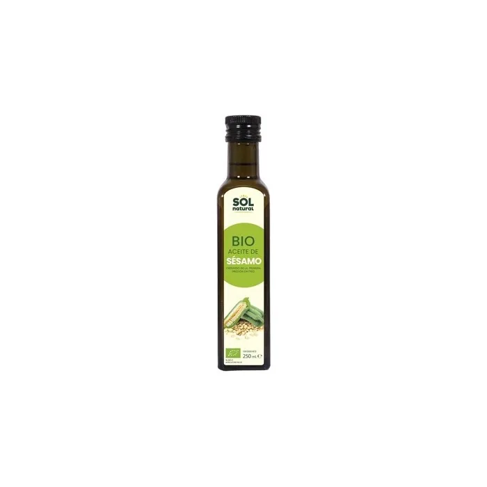 Sol Natural Organic Sesame Oil 250ml