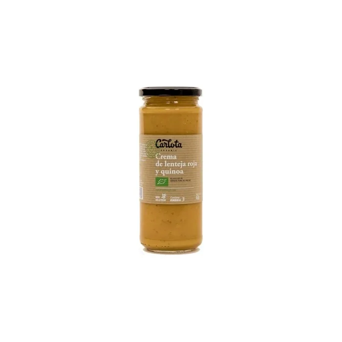 Carlota Organic Red Lentil And Quinoa Cream 450ml