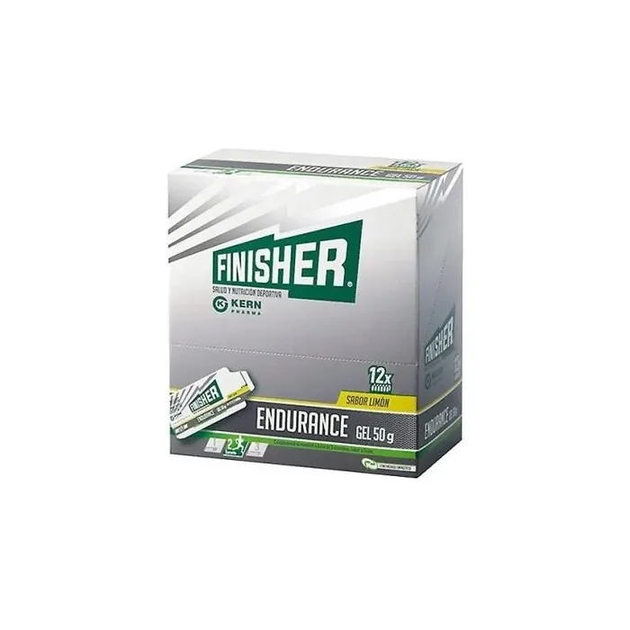 Kern Pharma Kern Pharma Finisher Endurance Gel Energetic Lemon 12 Gel Packs Of 50g