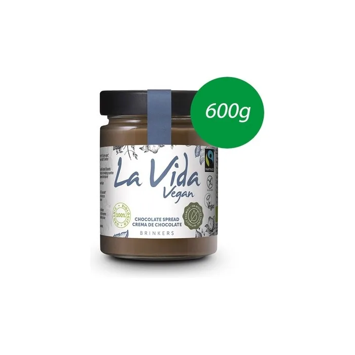 La Vida Vegan Vegan Chocolate Cream Organic 600g