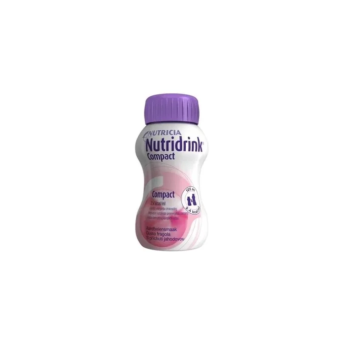 Danone Nutricia Nutridrink Compact Strawberry 4x125 Ml