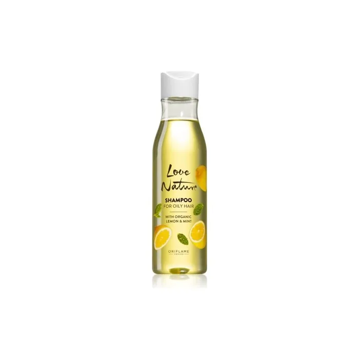 Oriflame Love Nature Organic Lemon & Mint Shampoo 250 Ml For Oily Hair