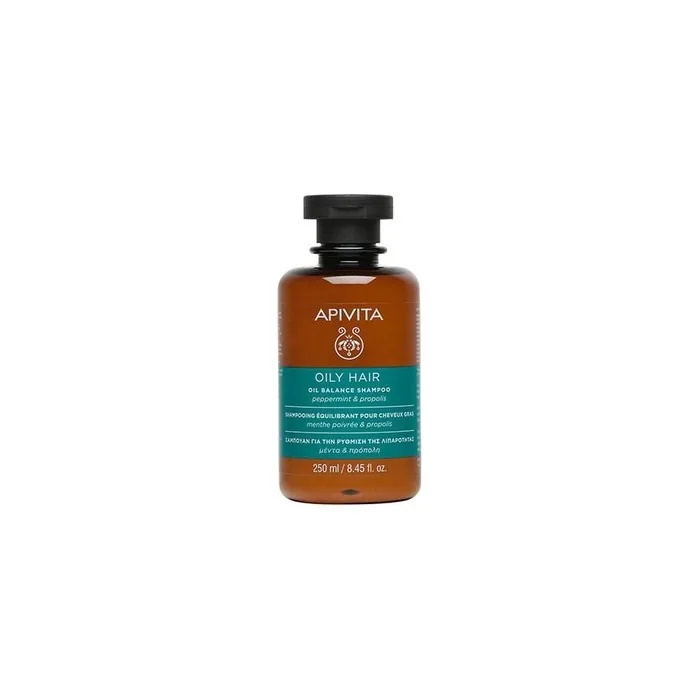 Apivita Oily Balancing Shampoo 250ml Ideal For Oily Hair